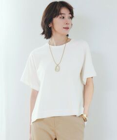 S size ONWARD(小さいサイズ) / エスサイズオンワード ニット・セーター | 【接触冷感・UVカット・洗える】クレープストレッチAライン ニット