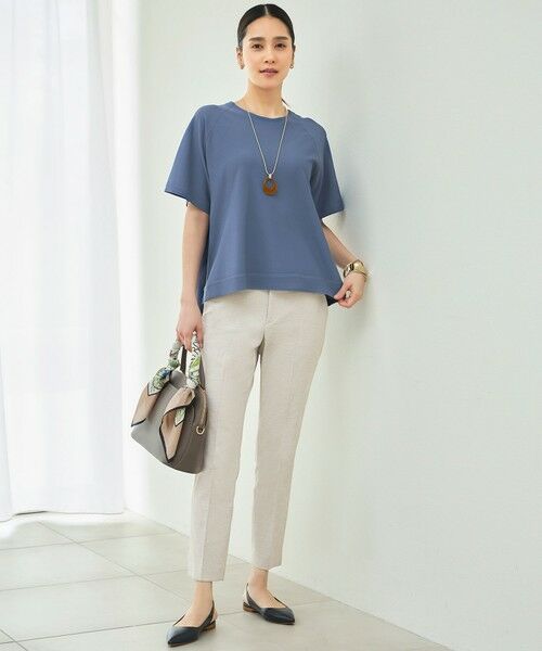 S size ONWARD(小さいサイズ) / エスサイズオンワード ニット・セーター | 【接触冷感・UVカット・洗える】クレープストレッチAライン ニット | 詳細8