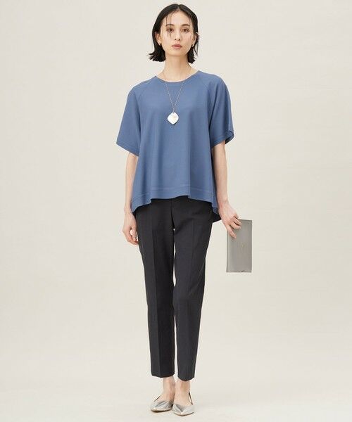 S size ONWARD(小さいサイズ) / エスサイズオンワード ニット・セーター | 【接触冷感・UVカット・洗える】クレープストレッチAライン ニット | 詳細10