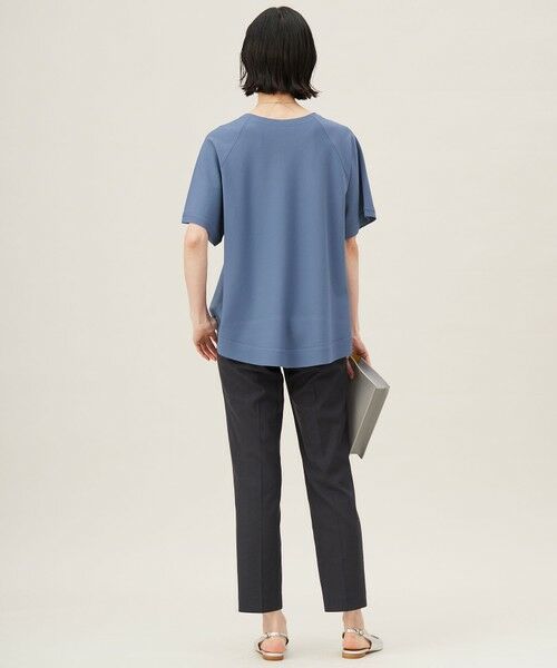 S size ONWARD(小さいサイズ) / エスサイズオンワード ニット・セーター | 【接触冷感・UVカット・洗える】クレープストレッチAライン ニット | 詳細11