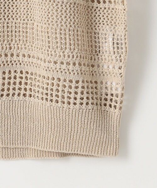 S size ONWARD(小さいサイズ) / エスサイズオンワード ニット・セーター | 【洗える】レーシーリネンコットン ニット | 詳細7