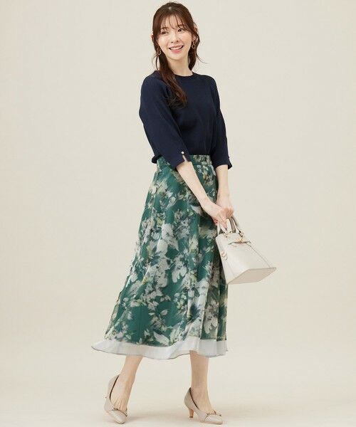 S size ONWARD(小さいサイズ) / エスサイズオンワード ニット・セーター | 【UVカット・洗える】コクーンスリーブ プルオーバー | 詳細13