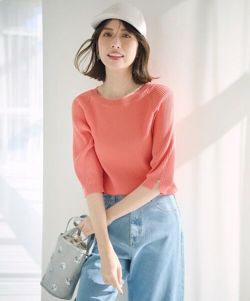 S size ONWARD(小さいサイズ) / エスサイズオンワード ニット・セーター | 【UVカット・洗える】コクーンスリーブ プルオーバー | 詳細25