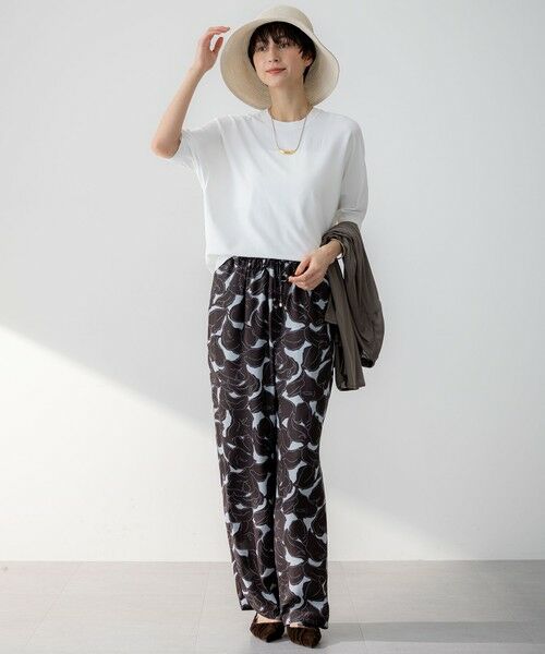 S size ONWARD(小さいサイズ) / エスサイズオンワード ニット・セーター | 【洗える】レーヨンポリエステルストレッチ ドルマン ニット | 詳細1