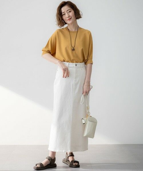 S size ONWARD(小さいサイズ) / エスサイズオンワード ニット・セーター | 【洗える】レーヨンポリエステルストレッチ ドルマン ニット | 詳細20