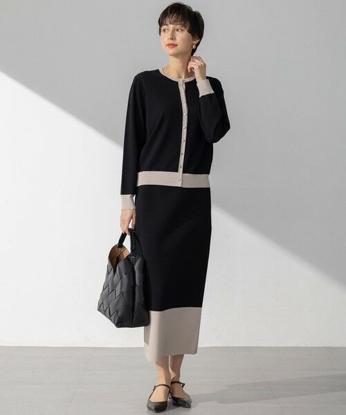 S size ONWARD(小さいサイズ) / エスサイズオンワード カーディガン・ボレロ | 【洗える】レーヨンポリエステルストレッチ カーディガン | 詳細5