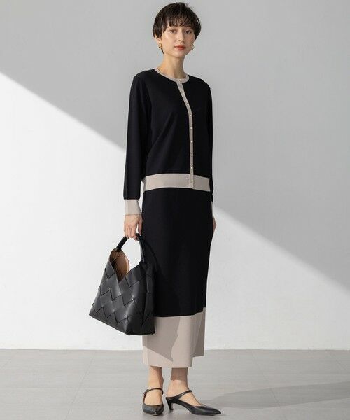 S size ONWARD(小さいサイズ) / エスサイズオンワード カーディガン・ボレロ | 【洗える】レーヨンポリエステルストレッチ カーディガン | 詳細6