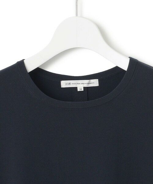 S size ONWARD(小さいサイズ) / エスサイズオンワード ニット・セーター | 【洗える】レーヨンポリエステルストレッチ シャツコンビ ニット | 詳細10