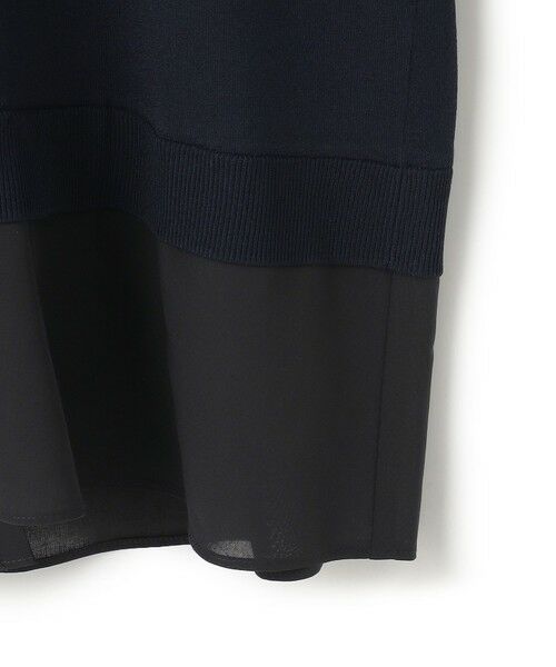 S size ONWARD(小さいサイズ) / エスサイズオンワード ニット・セーター | 【洗える】レーヨンポリエステルストレッチ シャツコンビ ニット | 詳細12