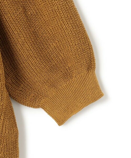 S size ONWARD(小さいサイズ) / エスサイズオンワード ニット・セーター | 【洗える】ピュアリネン パフスリーブ ニット | 詳細13