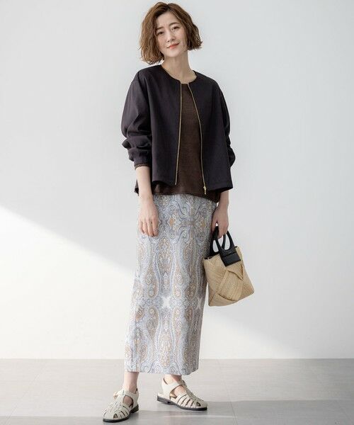 S size ONWARD(小さいサイズ) / エスサイズオンワード ニット・セーター | 【洗える】ピュアリネン ワイド ニット | 詳細16