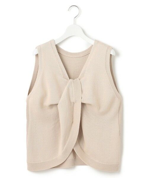 S size ONWARD(小さいサイズ) / エスサイズオンワード ニット・セーター | 【洗える】ツイストデザイン ノースリーブ ニット | 詳細6