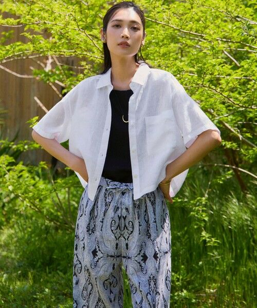 S size ONWARD(小さいサイズ) / エスサイズオンワード キャミソール・チューブトップ | 【洗える】シャイニーシアー ニット キャミソール | 詳細7