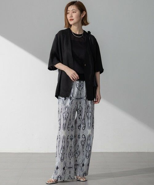 S size ONWARD(小さいサイズ) / エスサイズオンワード ニット・セーター | 【洗える】シャイニーシアー ドルマン ニット | 詳細7