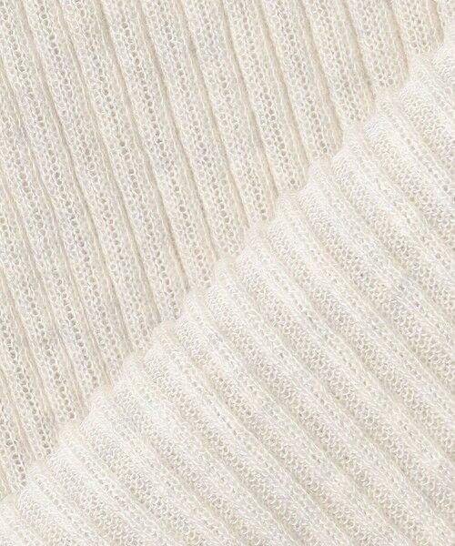 S size ONWARD(小さいサイズ) / エスサイズオンワード ニット・セーター | 【洗える】シャイニーシアー リブ ニット | 詳細10