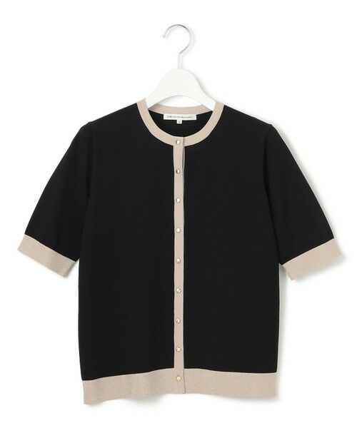 S size ONWARD(小さいサイズ) / エスサイズオンワード カーディガン・ボレロ | 【WEB&一部店舗限定/洗える】レーヨンポリエステルストレッチ 半袖 カーディガン | 詳細3