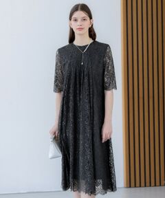 S size ONWARD(小さいサイズ) / エスサイズオンワード ドレス | 【APPLAUDIR】ブライトフラワーレース ドレス