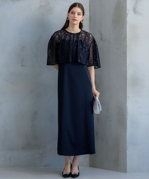 S size ONWARD(小さいサイズ) / エスサイズオンワード ドレス | 【APPLAUDIR】ブライトフラワーレースコンビ ドレス | 詳細20