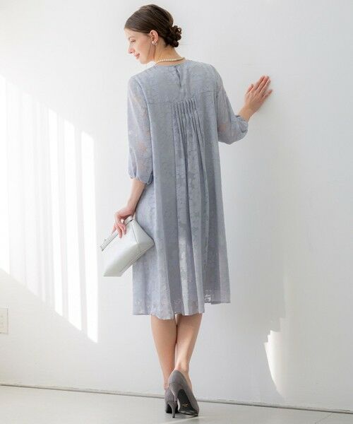 S size ONWARD(小さいサイズ) / エスサイズオンワード ドレス | 【APPLAUDIR】フラワーサテンオパール ドレス | 詳細2