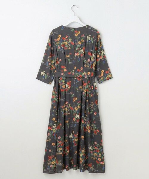 S size ONWARD(小さいサイズ) / エスサイズオンワード ロング・マキシ丈ワンピース | 【洗える】フラワーガーデンプリント ワンピース | 詳細11