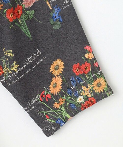 S size ONWARD(小さいサイズ) / エスサイズオンワード ロング・マキシ丈ワンピース | 【洗える】フラワーガーデンプリント ワンピース | 詳細13