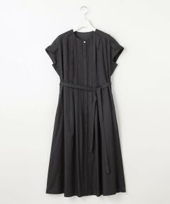 S size ONWARD(小さいサイズ) / エスサイズオンワード ロング・マキシ丈ワンピース | 【洗える】シルキータック ワンピース