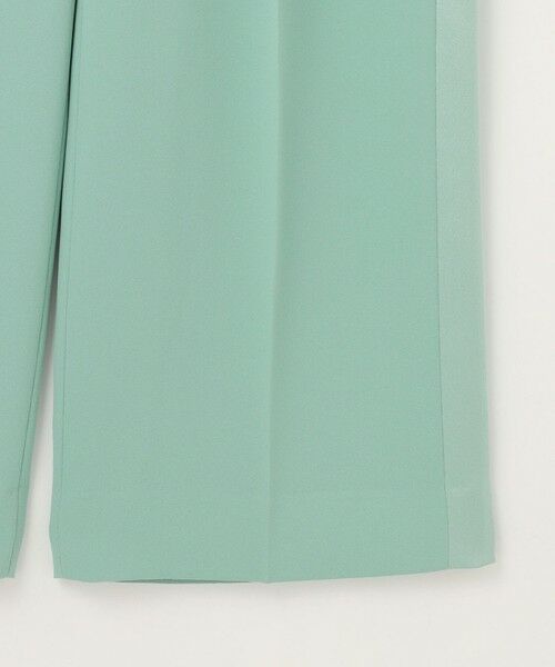 S size ONWARD(小さいサイズ) / エスサイズオンワード その他パンツ | 【SHIHOさんコラボ・洗える】バックサテンジョーゼットワイド パンツ | 詳細17