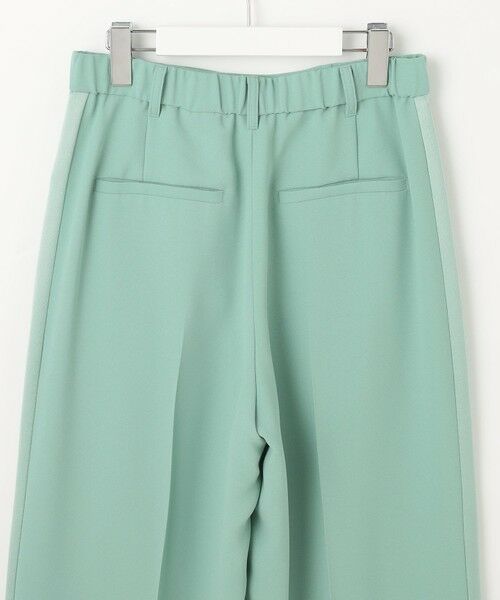 S size ONWARD(小さいサイズ) / エスサイズオンワード その他パンツ | 【SHIHOさんコラボ・洗える】バックサテンジョーゼットワイド パンツ | 詳細19