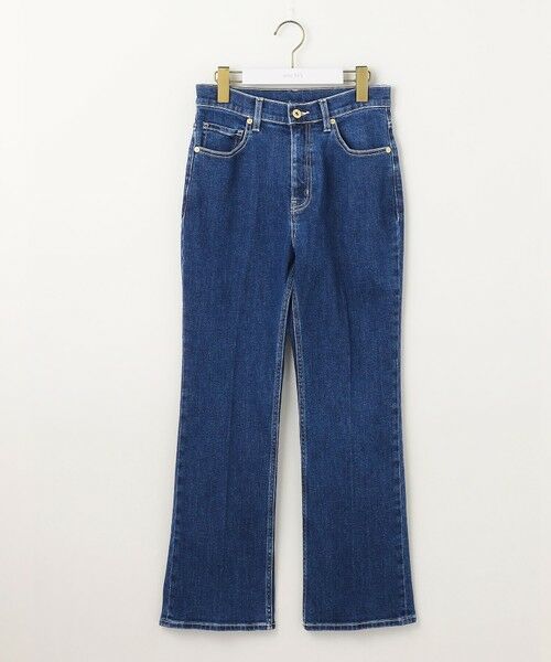 S size ONWARD(小さいサイズ) / エスサイズオンワード デニムパンツ | 【美Denimシリーズ】センタープレスセミフレア デニム | 詳細12