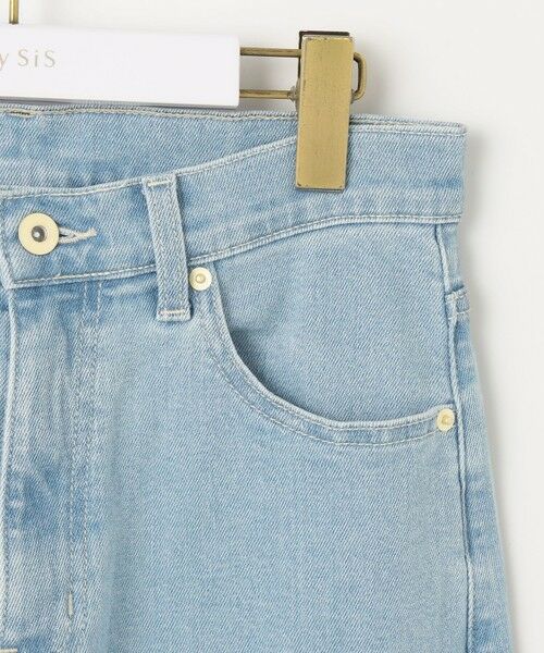 S size ONWARD(小さいサイズ) / エスサイズオンワード デニムパンツ | 【美Denimシリーズ】セミカーブワイド デニム | 詳細18