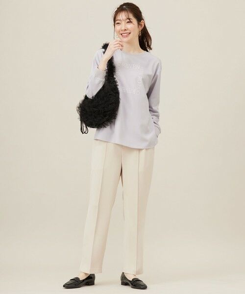 S size ONWARD(小さいサイズ) / エスサイズオンワード その他パンツ | 【撥水・接触冷感・UVカット】コンフォートイージー テーパードパンツ | 詳細5