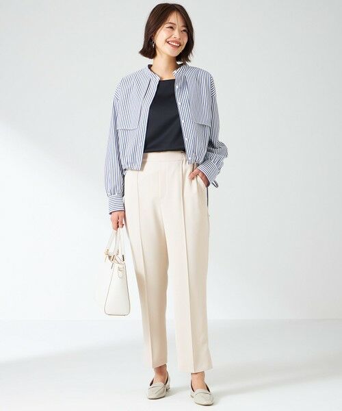 S size ONWARD(小さいサイズ) / エスサイズオンワード その他パンツ | 【撥水・接触冷感・UVカット】コンフォートイージー テーパードパンツ | 詳細7