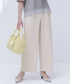 S size ONWARD(小さいサイズ) / エスサイズオンワード その他パンツ | 【撥水・接触冷感・UVカット】コンフォートイージー ワイドパンツ