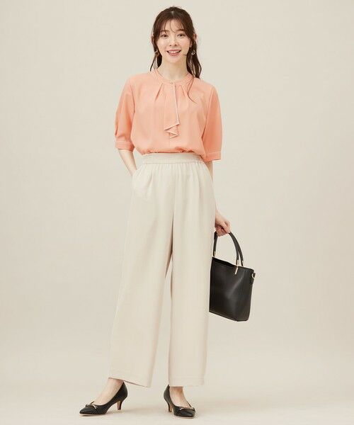 S size ONWARD(小さいサイズ) / エスサイズオンワード その他パンツ | 【撥水・接触冷感・UVカット】コンフォートイージー ワイドパンツ | 詳細6