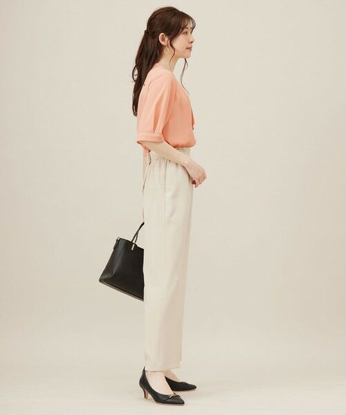 S size ONWARD(小さいサイズ) / エスサイズオンワード その他パンツ | 【撥水・接触冷感・UVカット】コンフォートイージー ワイドパンツ | 詳細7