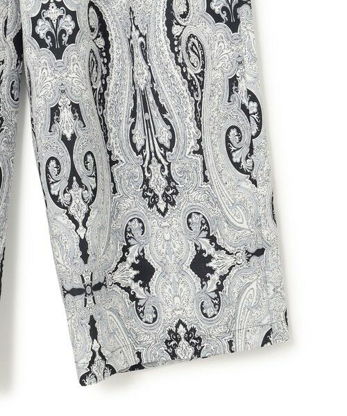 S size ONWARD(小さいサイズ) / エスサイズオンワード その他パンツ | 【洗える】Rattiドローイングペイズリープリント ワイド パンツ | 詳細11