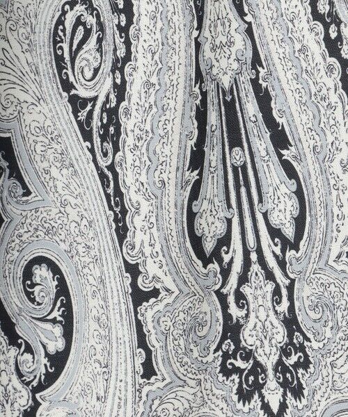 S size ONWARD(小さいサイズ) / エスサイズオンワード その他パンツ | 【洗える】Rattiドローイングペイズリープリント ワイド パンツ | 詳細12