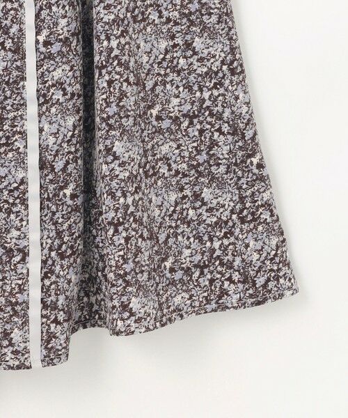 S size ONWARD(小さいサイズ) / エスサイズオンワード ミニ・ひざ丈スカート | 【洗える】ラインポイントフラワー スカート | 詳細15