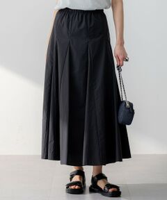 S size ONWARD(小さいサイズ) / エスサイズオンワード ミニ・ひざ丈スカート | 【撥水加工/洗える】ナイロンコットンタフタ フレア スカート