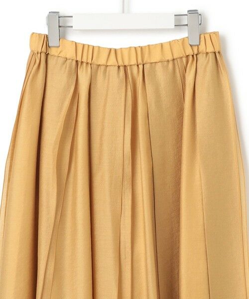 S size ONWARD(小さいサイズ) / エスサイズオンワード ミニ・ひざ丈スカート | 【洗える】ソフトオーガンジー タック スカート | 詳細21