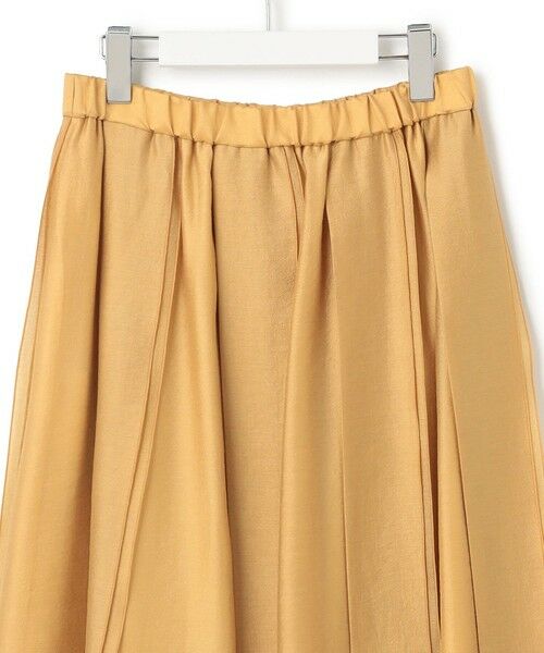 S size ONWARD(小さいサイズ) / エスサイズオンワード ミニ・ひざ丈スカート | 【洗える】ソフトオーガンジー タック スカート | 詳細22