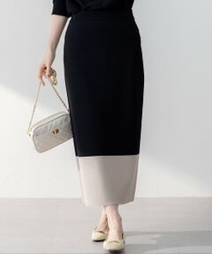 S size ONWARD(小さいサイズ) / エスサイズオンワード ミニ・ひざ丈スカート | 【WEB&一部店舗限定/洗える】レーヨンポリエステルストレッチ タイト スカート