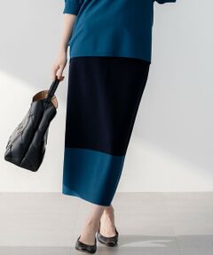 S size ONWARD(小さいサイズ) / エスサイズオンワード ミニ・ひざ丈スカート | 【WEB&一部店舗限定/洗える】レーヨンポリエステルストレッチ タイト スカート