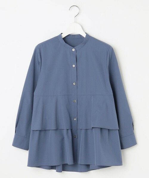 S size ONWARD(小さいサイズ) / エスサイズオンワード シャツ・ブラウス | 【洗える】コットンティアード ブラウス | 詳細8