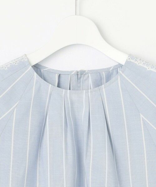 S size ONWARD(小さいサイズ) / エスサイズオンワード シャツ・ブラウス | 【洗える】エンブロイダリーブロードプルオーバー ブラウス | 詳細12