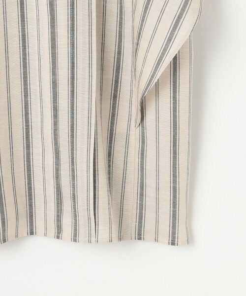 S size ONWARD(小さいサイズ) / エスサイズオンワード シャツ・ブラウス | 【接触冷感・吸水速乾・洗える】ナチュラルリネンフレア袖 シャツ | 詳細13