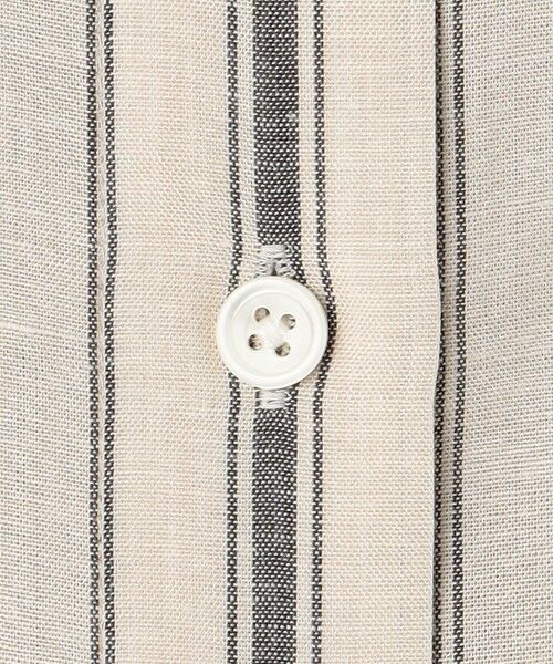 S size ONWARD(小さいサイズ) / エスサイズオンワード シャツ・ブラウス | 【接触冷感・吸水速乾・洗える】ナチュラルリネンフレア袖 シャツ | 詳細14