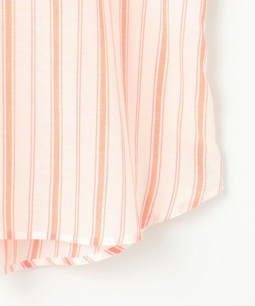 S size ONWARD(小さいサイズ) / エスサイズオンワード シャツ・ブラウス | 【ドラマ「明日はもっと いい日になる」着用】【接触冷感・吸水速乾・洗える】ナチュラルリネンクロップド丈 シャツ | 詳細15