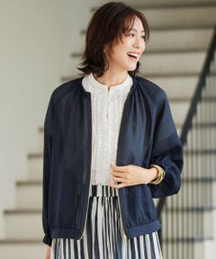 S size ONWARD(小さいサイズ) / エスサイズオンワード シャツ・ブラウス | 【洗える】ソフトリネンフリルディティール ブラウス