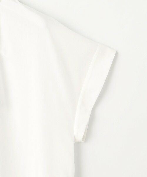 S size ONWARD(小さいサイズ) / エスサイズオンワード シャツ・ブラウス | 【洗える】ソフトリネンフリルディティール ブラウス | 詳細8